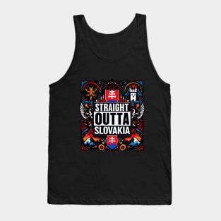 Straight Outta Slovakia Tank Top